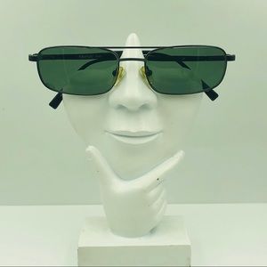 Vintage Firenza Black Aviator Sunglasses Frames